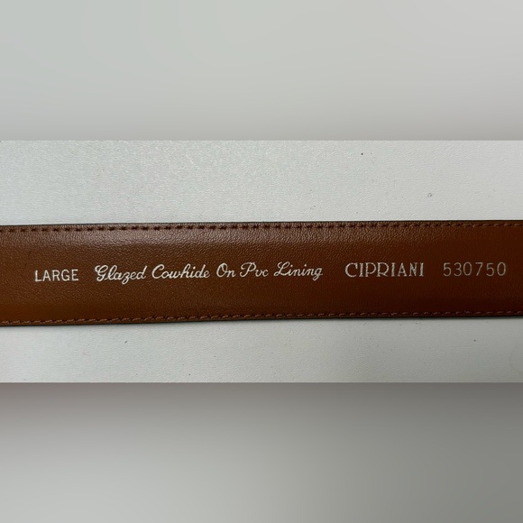 Cipriani belt in hunter green - Picture 2 of 2